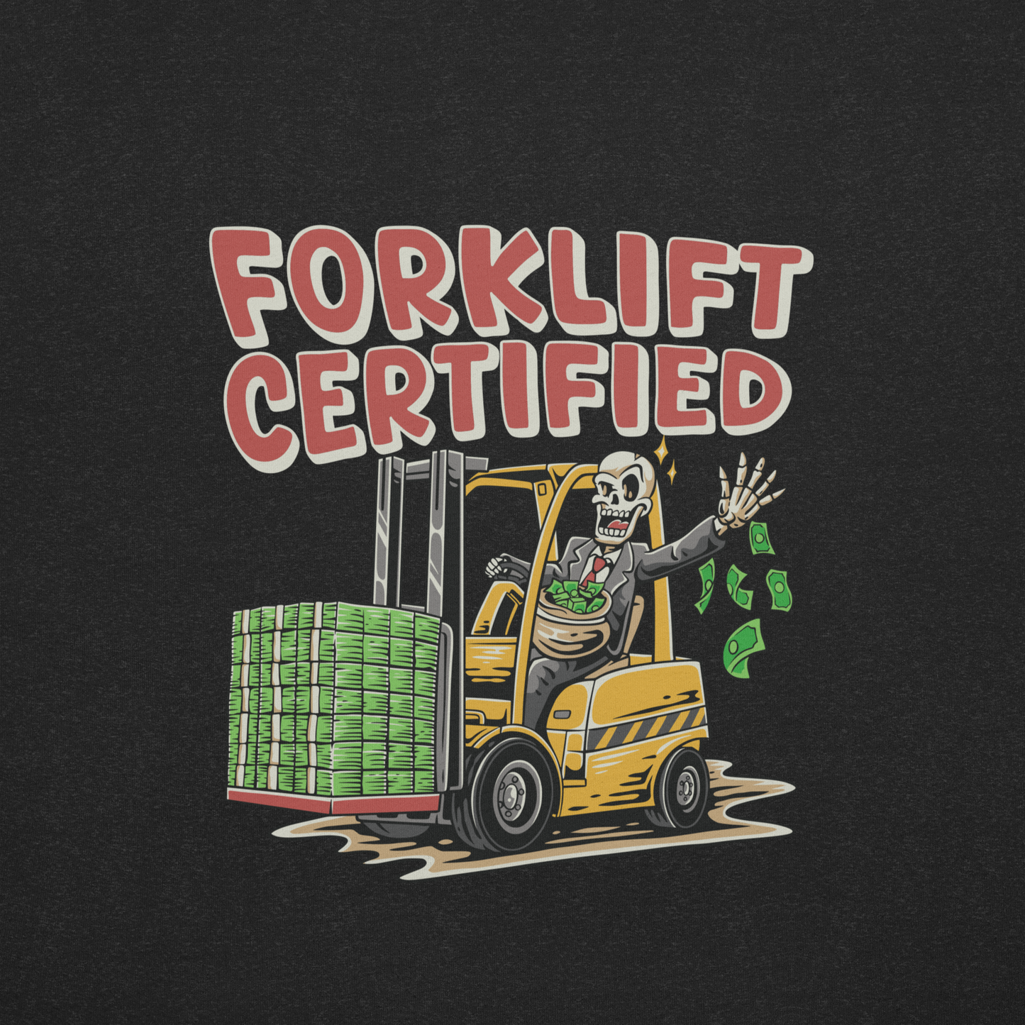 Forklift Certified - Back Design