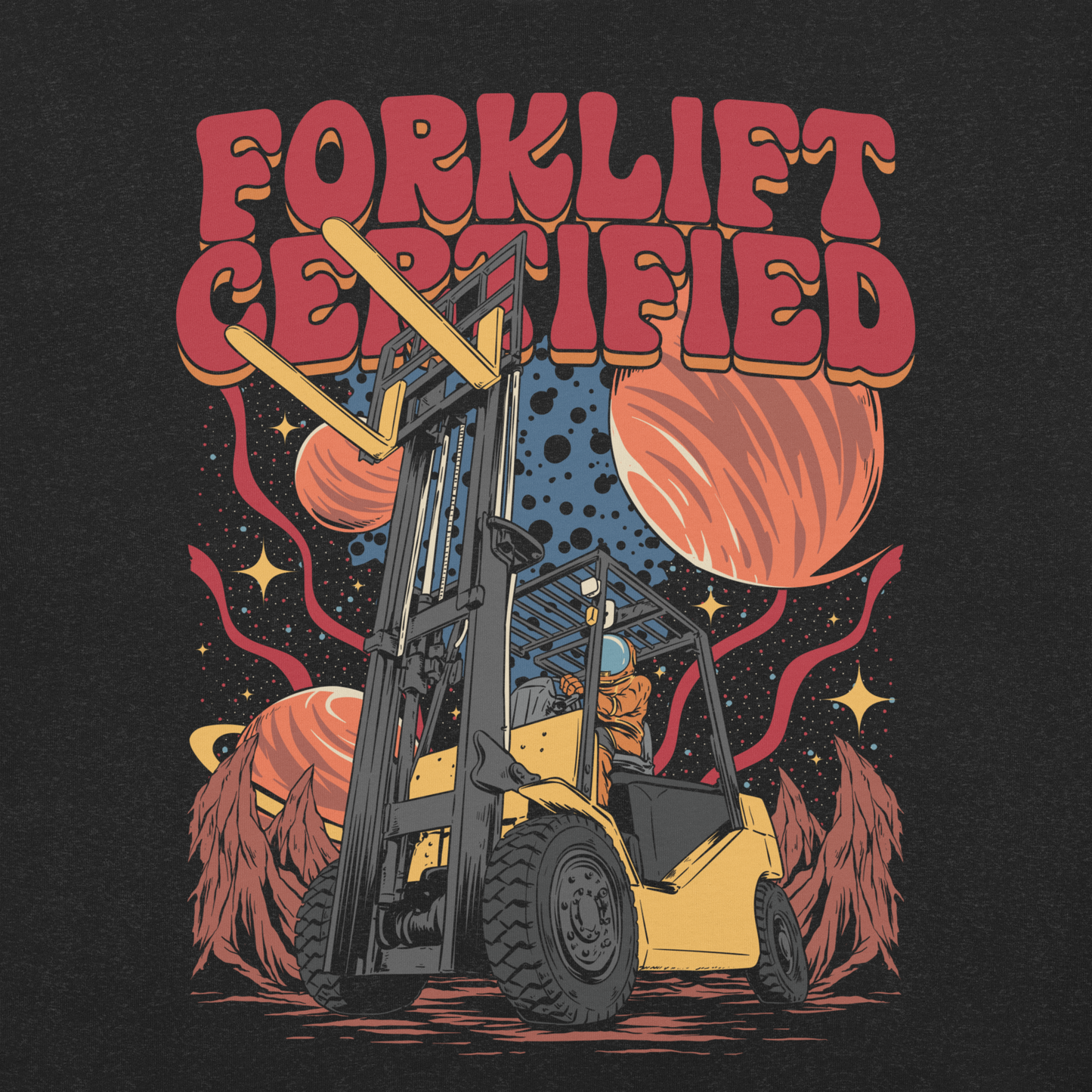 Forklift Astronaut