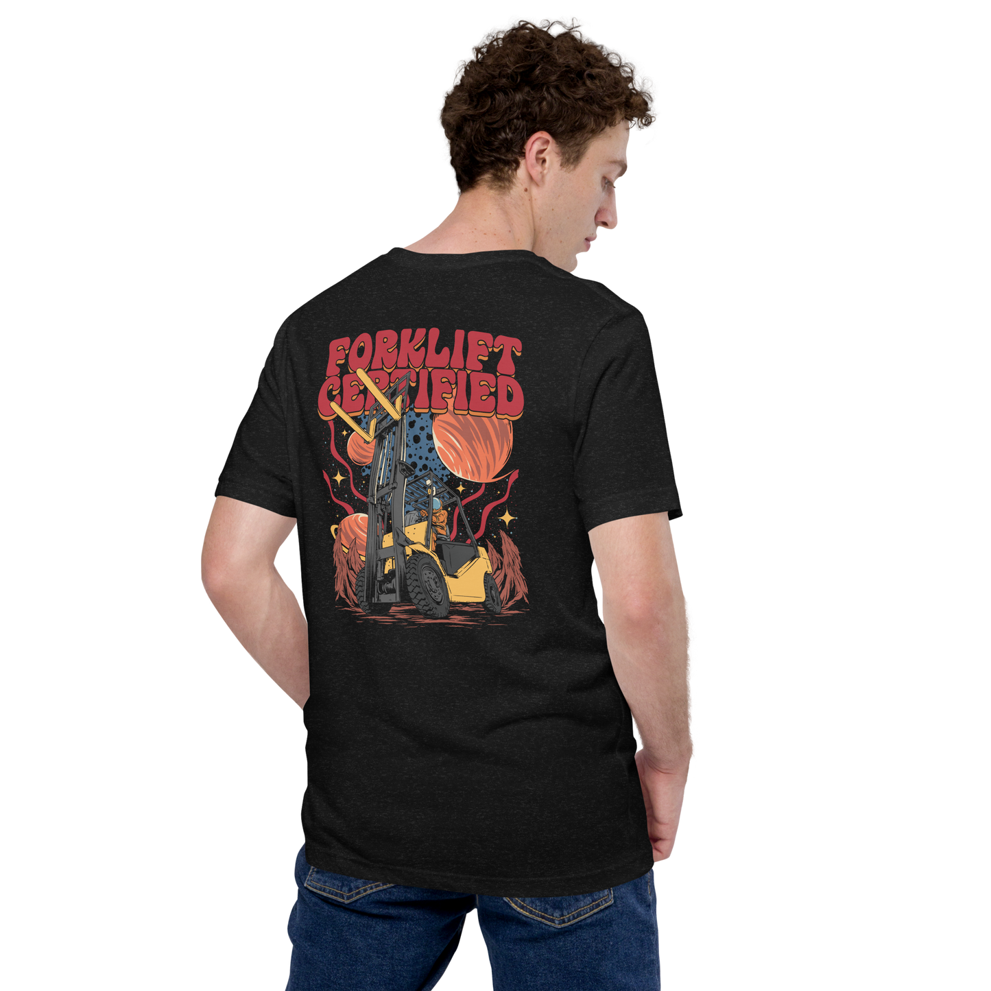 Astronaut Forklift - Back Design
